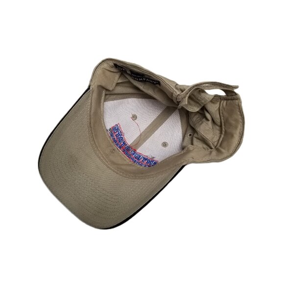 Port Company Interstate Transport Repair Hat Khaki Tan Embroidered Trucker Cap - Picture 5 of 6
